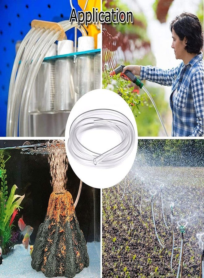JoyTube خرطوم هواء جوي تيوب من البلاستيك PVC والفينيل الصناعي عالي الجودة، بقطر داخلي 1/4 بوصة وقطر خارجي 5/16 بوصة، خالٍ من مادة BPA، بطول 10 أقدام. - Image 5
